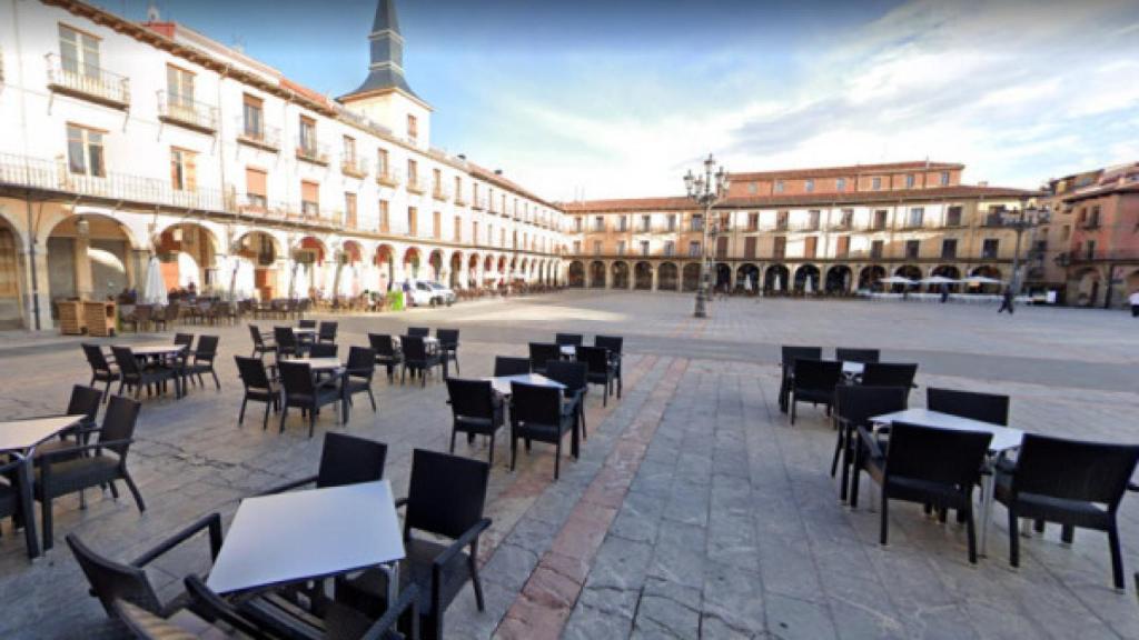 Plaza mayor de León