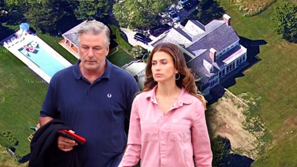 Alec e Hilaria Baldwin en un montaje de Jaleos.