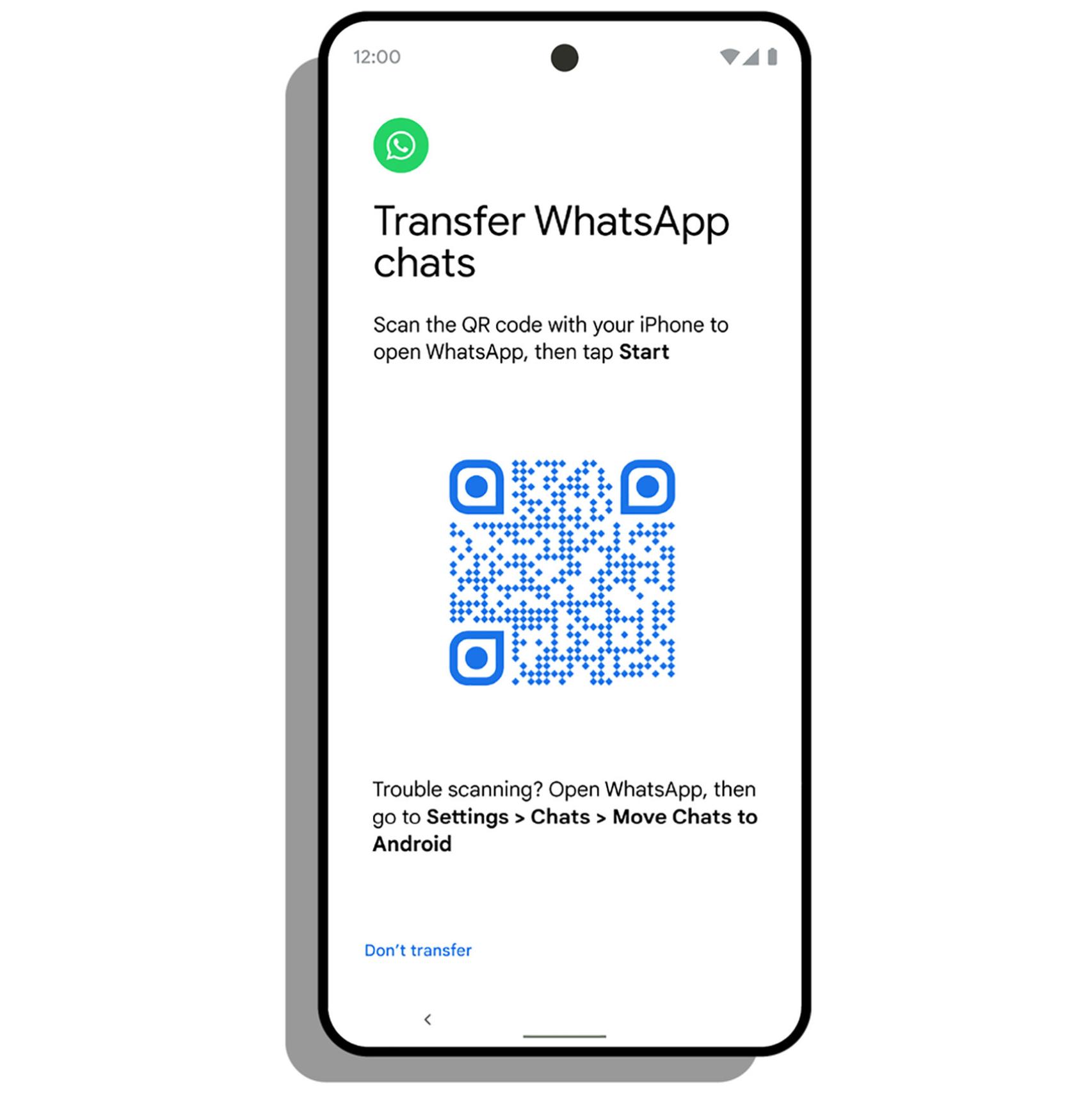 Transfiere tus chats desde el iPhone