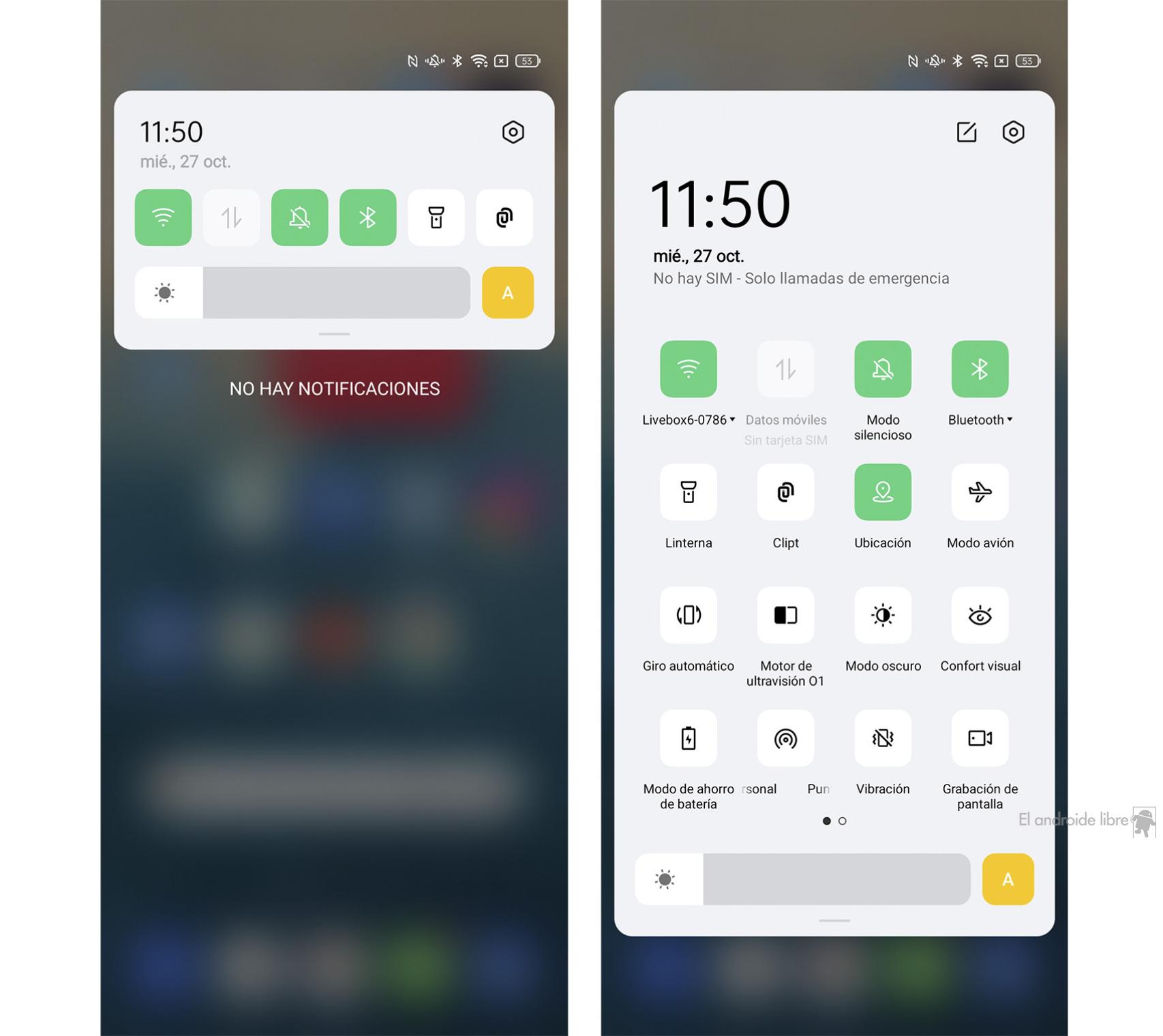 La interfaz de ColorOS 11 dignifica la experiencia del OPPO Reno6 Pro 5G