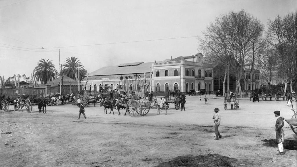 Explanada de la Estación (1910).