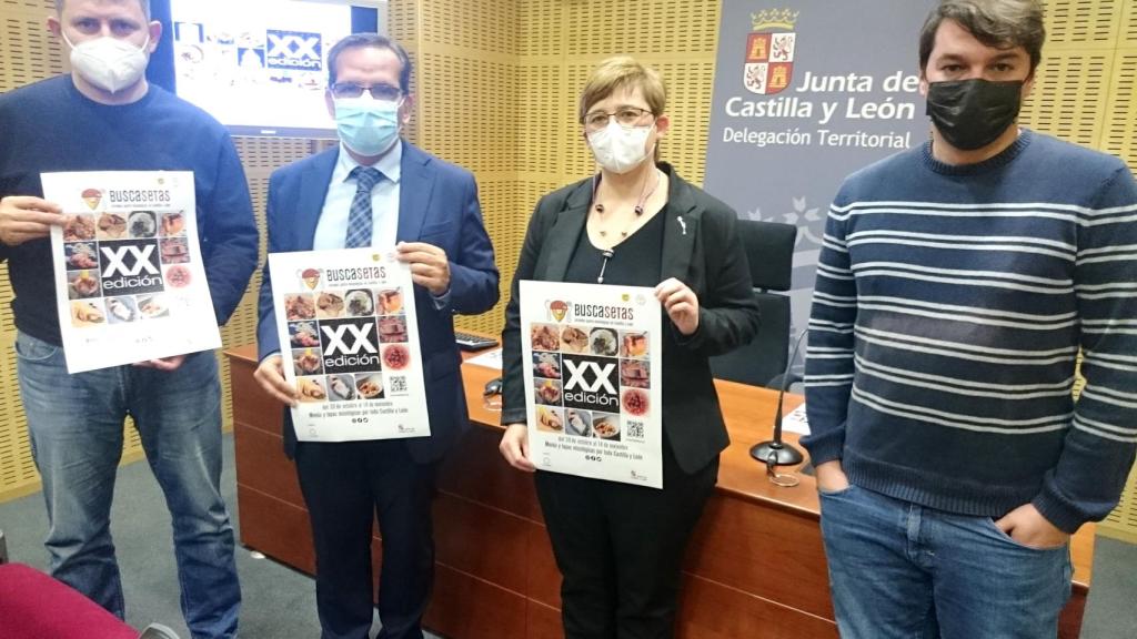 Presentación de 'Buscasetas 2021' en Valladolid