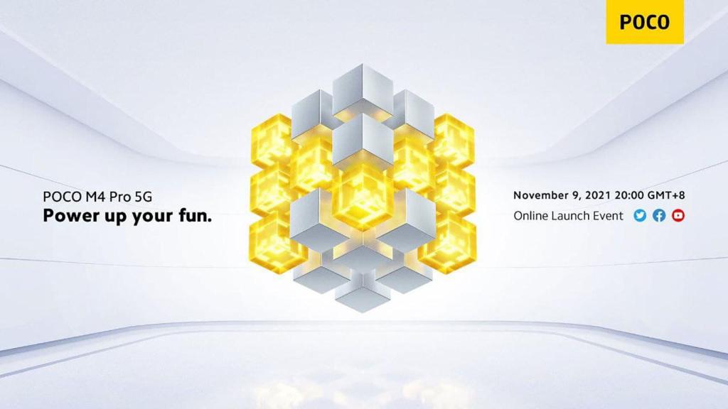 El POCO M4 Pro ya tiene fecha de presentación: el 9 de noviembre