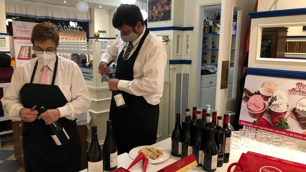 Parada de 'Estrellas de La Mancha' en el Restaurante Acrópolis de Toledo
