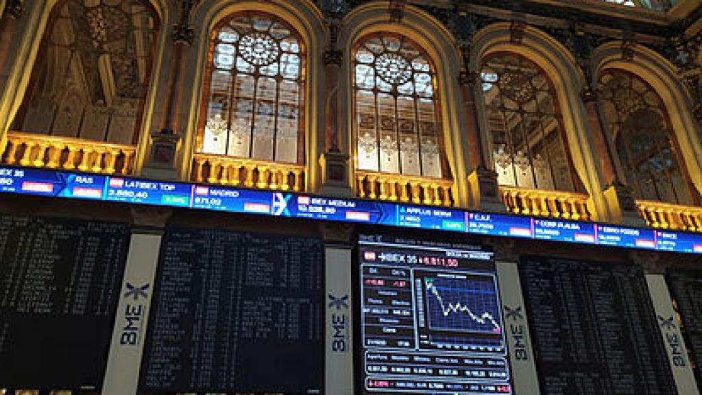 Palacio de la Bolsa de Madrid.