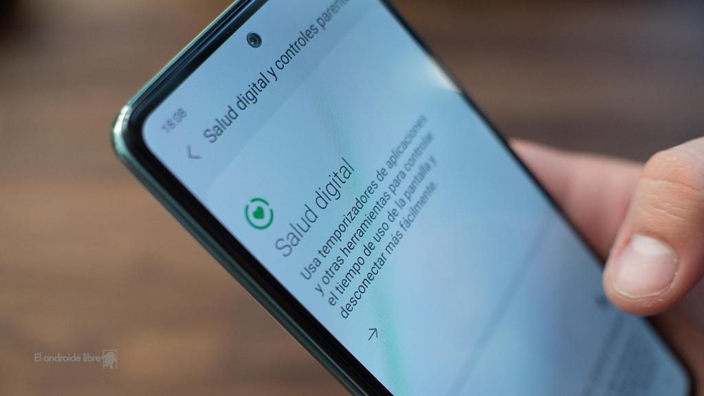Salud digital en Samsung Galaxy A52s