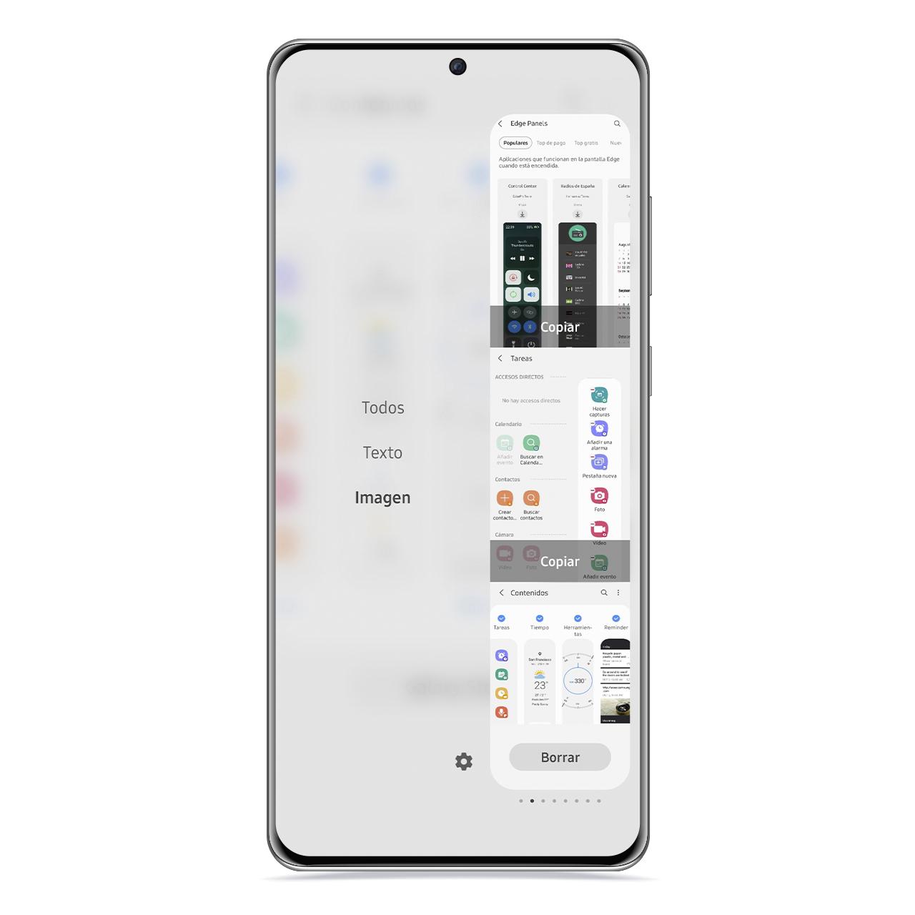 Portapapeles en contenidos Edge