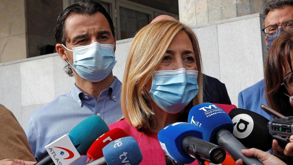 La Subdelegada del Gobierno en Alicante, Araceli Poblador.