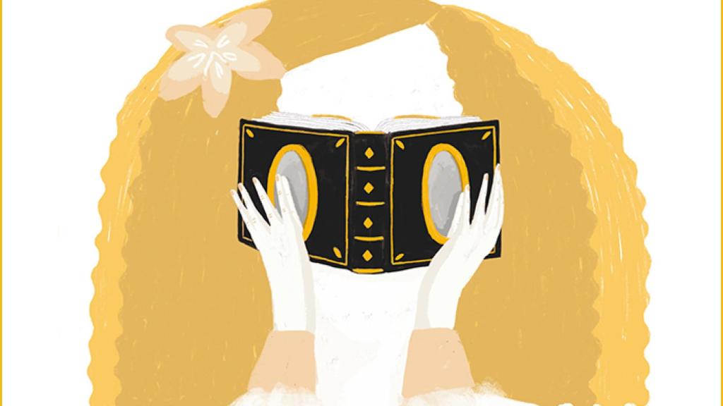 Ilustración de cubierta de 'Espejos de príncipes y avisos a princesas'