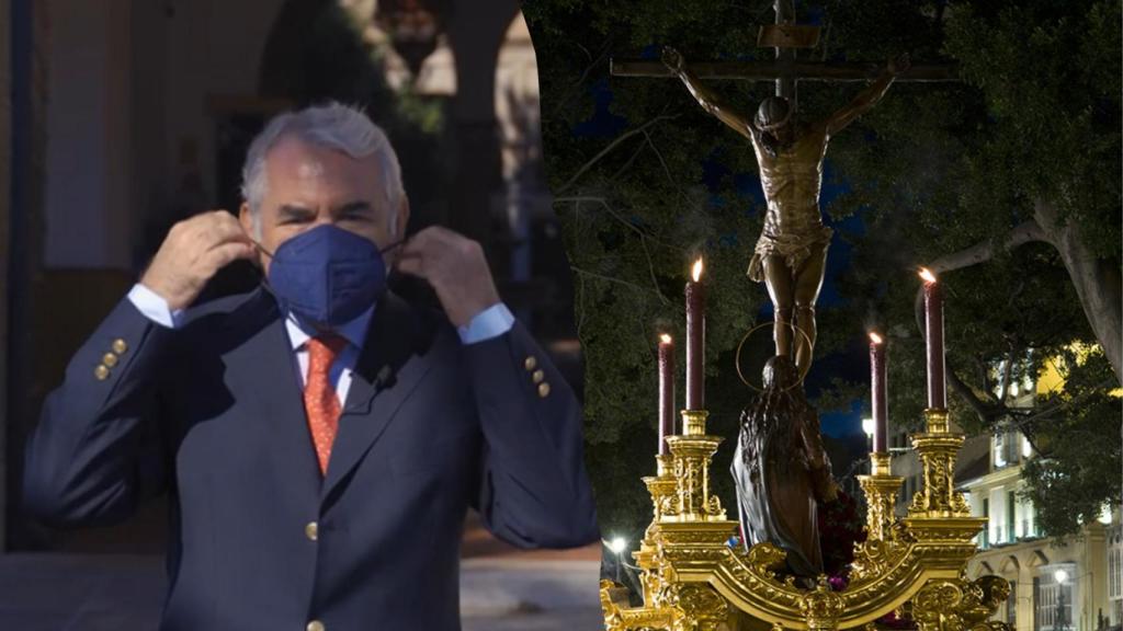 La magna mejor con mascarilla: el mensaje del Colegio de Médicos de Málaga.