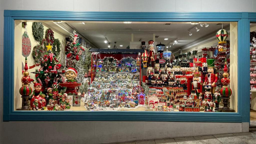 Escaparate de Pipa&Mima en Navidad 2021