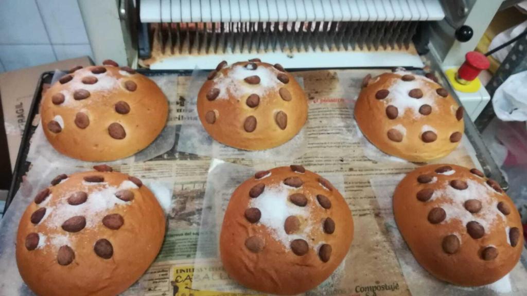 La doblada o doblà que prepara el Forn del Raval.