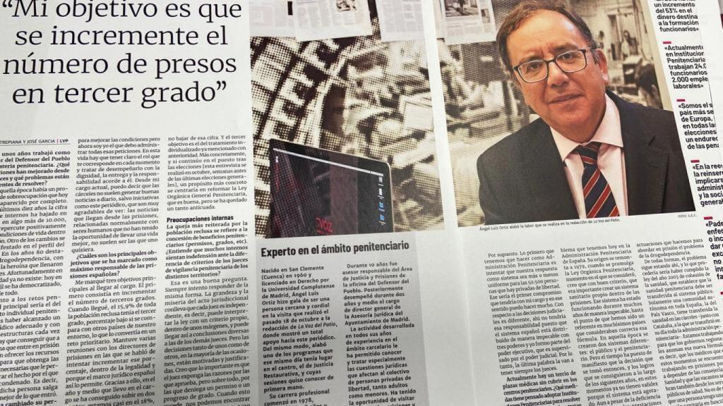 Entrevista a Ángel Luis Ortiz González en La Voz del Patio.