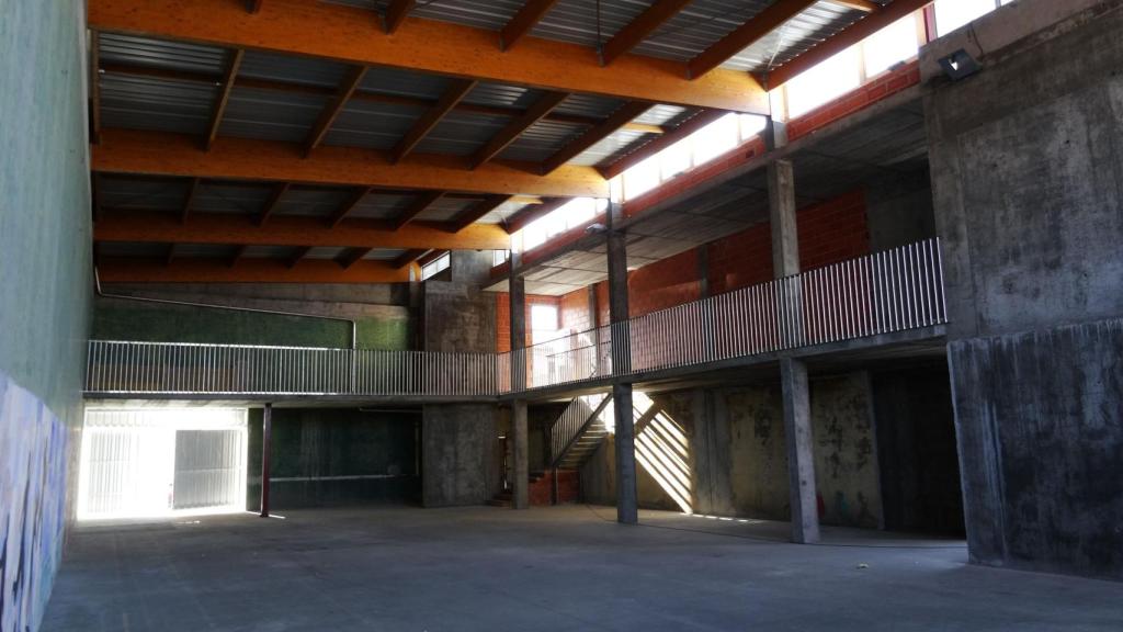 La nueva vida del antiguo frontón de Las Flores