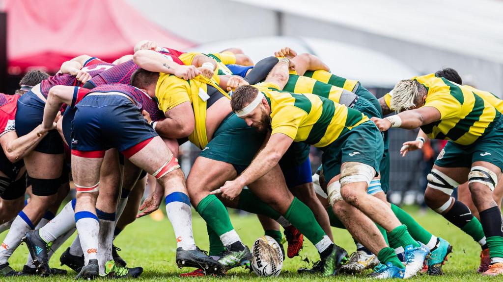 Un momento del choque disputado en tierras holandesas