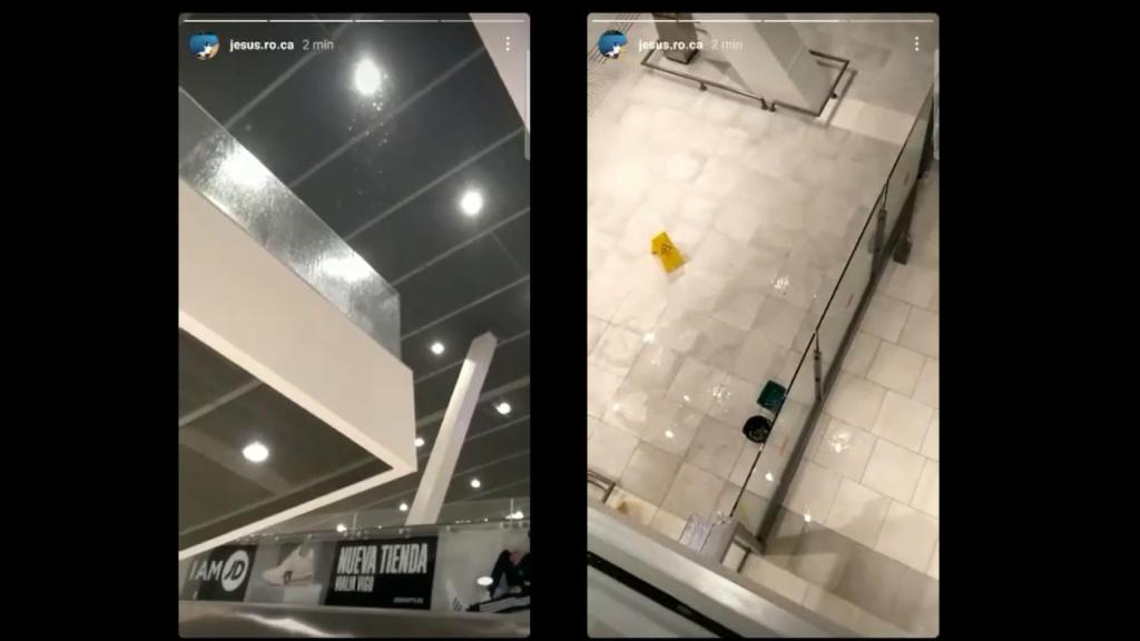 Vídeo de la lluvia dentro de Vialia (@jesus.ro.ca)