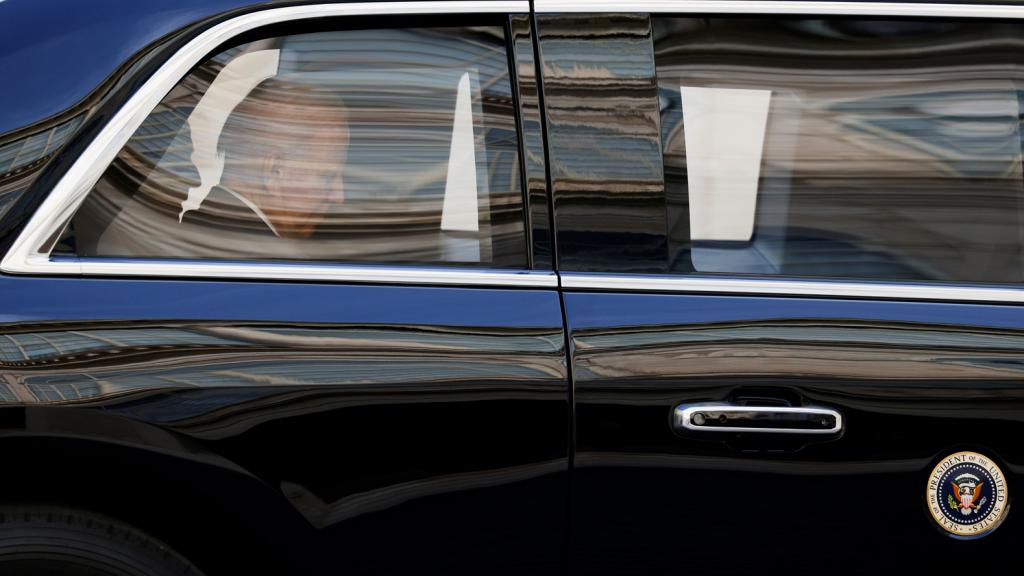 El Cadillac One, también conocido como 'The Beast' de Joe Biden.