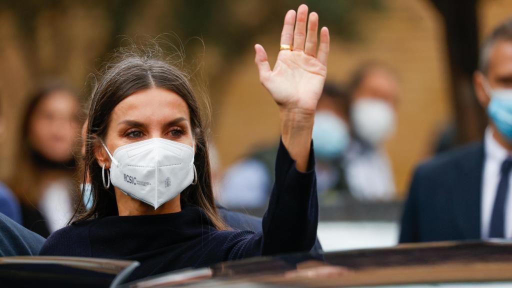 Letizia, en uno de sus últimos actos públicos.