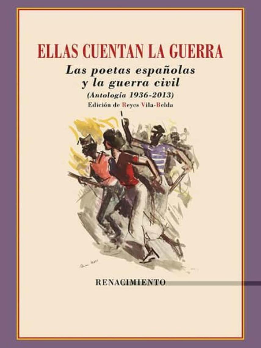 Portada del libro 'Ellas cuentan la guerra. Las poetas españolas y la guerra civil'