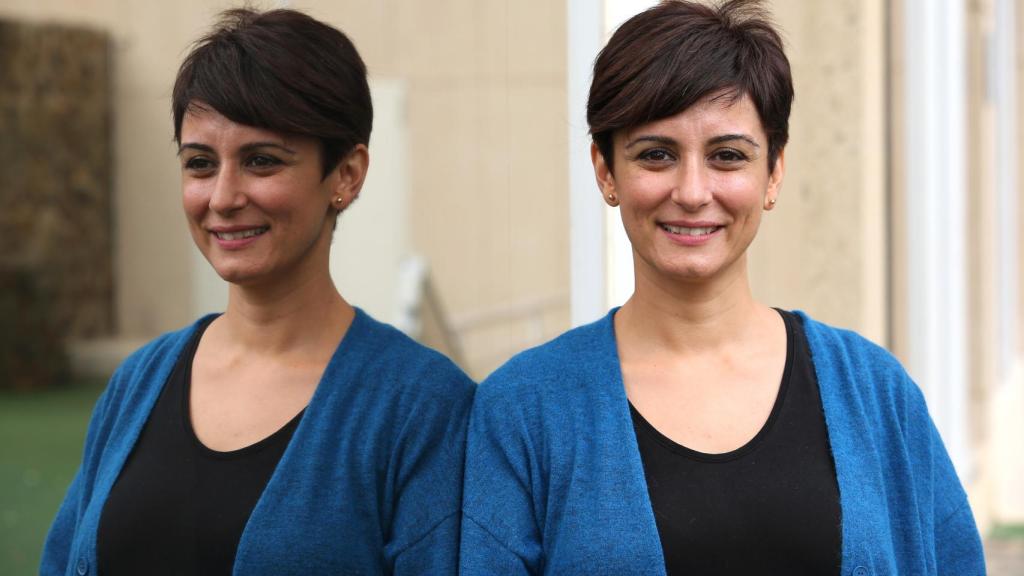 Isabel Rodríguez posa en el Hotel Beatriz, en Toledo, tras la entrevista.