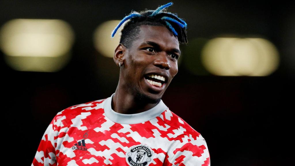 Paul Pogba, en un partido del Manchester United