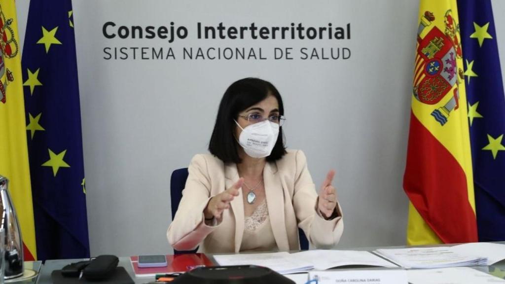 La ministra de Sanidad, Carolina Darias.
