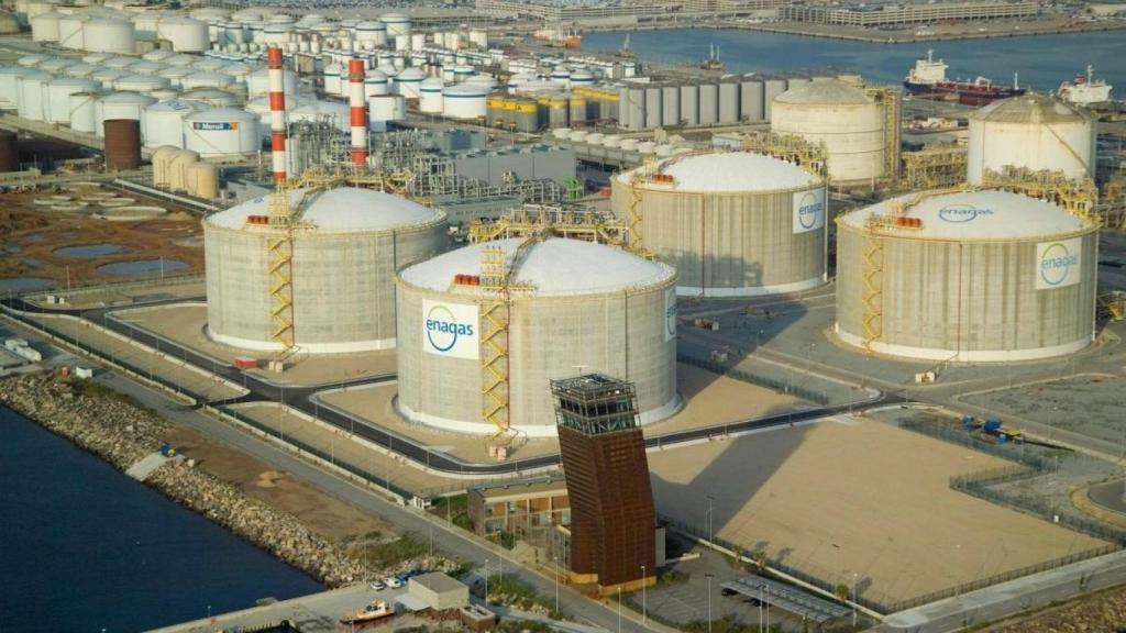 Instalaciones de Enagas.