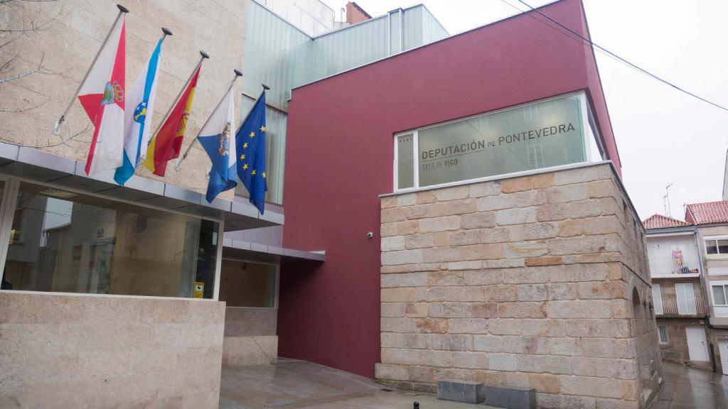 Sede de la Diputación en Vigo.