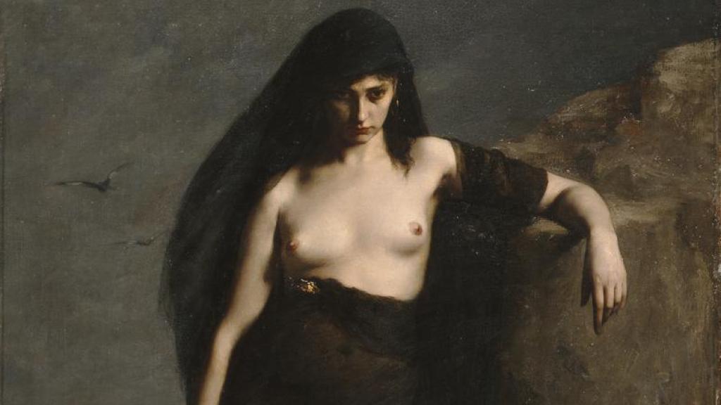 La 'Safo' de Charles Mengin (1877).