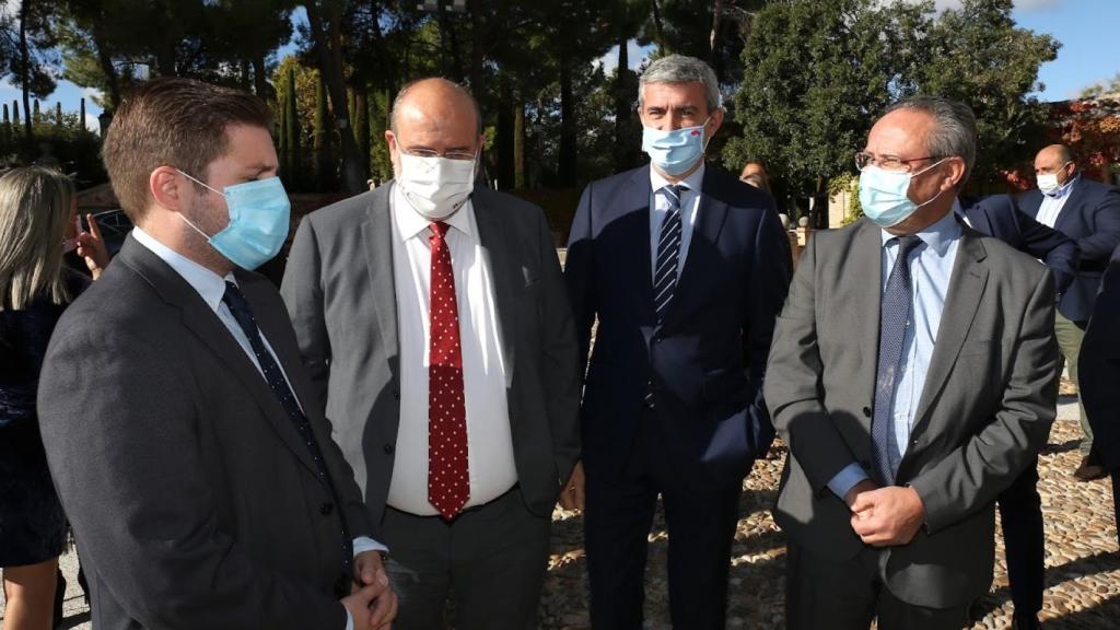 Nacho Hernando, José Luis Martínez Guijarro, Álvaro Gutiérrez y Juan Alfonso Ruiz Molina. Foto: Óscar Huertas
