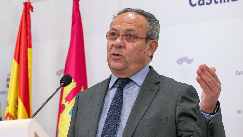 Juan Alfonso Ruiz Molina, consejero de Hacienda y Administraciones Públicas. Foto: JCCM