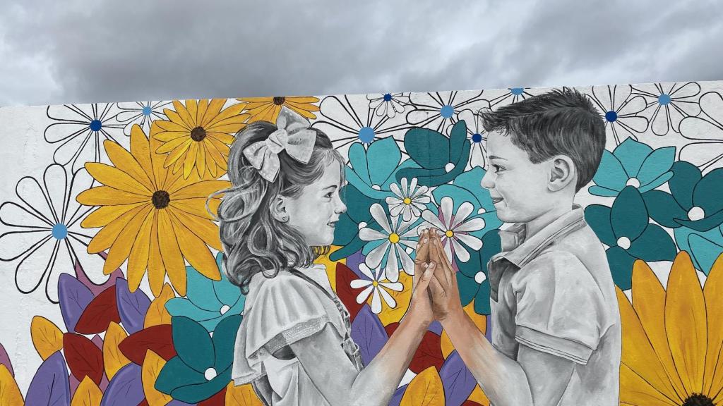 Mural de 'Verarte' en Valdestillas