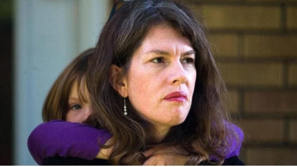 Jacqueline Slinn y su hija Bridget.