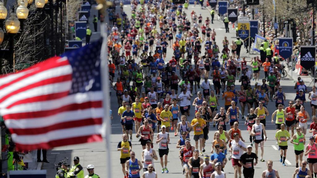La edición de 2016 de la maratón de Boston.