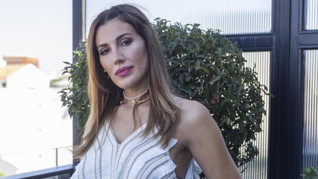 Almudena Navalón, mujer de Manuel Carrasco, en una imagen de archivo fechada en julio de 2021.