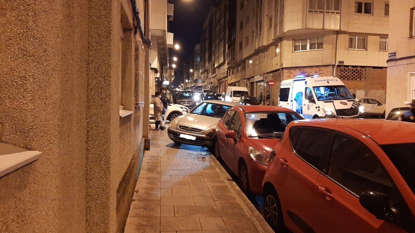 El accidente en Agra de Bragua con Toxos Outos (Estudio Borrazás).