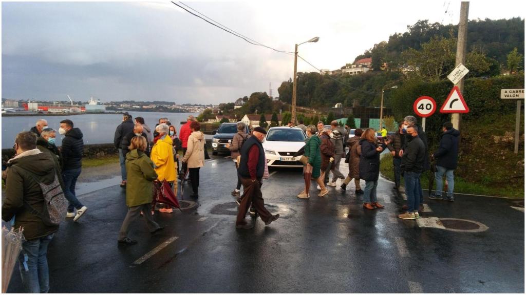 Vecinos en una nueva concentración.