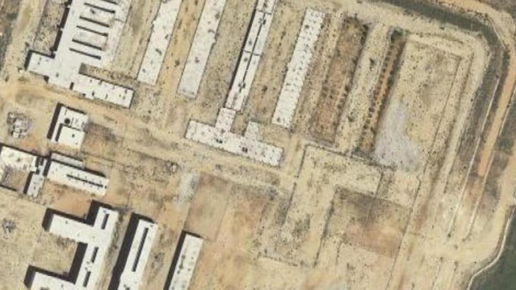 Vista aérea del estado actual de la prisión de Siete Aguas, donde se ubicará el nuevo centro penitenciario psiquiátrico.