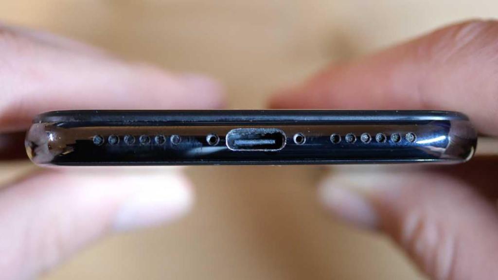 iPhone con USB-C.