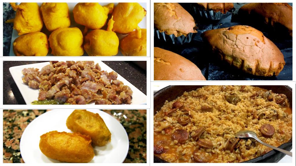 Arroz a la zamorana, figones, perdices, cachuelas y rebojos