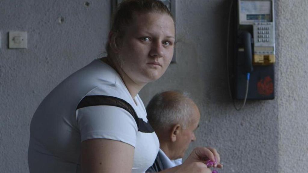 Uno de los fotogramas de Tierra de leche y miel.