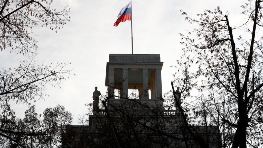 La Embajada de Rusia en Berlín.