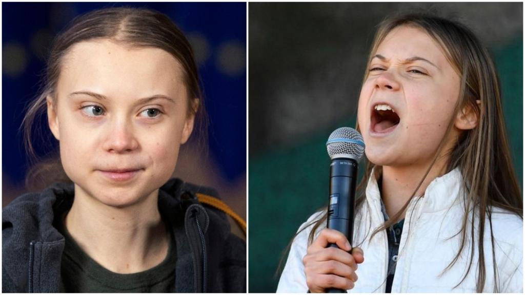 Greta Thunberg.