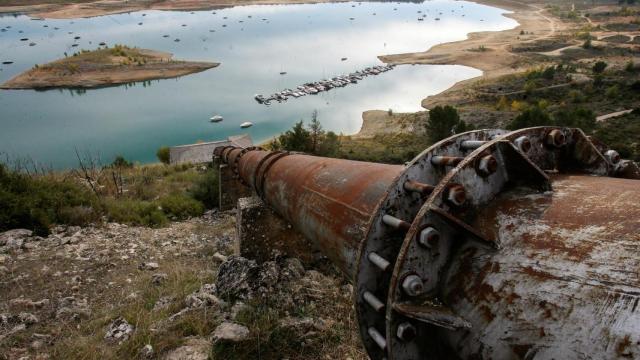 Imagen de archivo del embalse de  Entrepeñas.