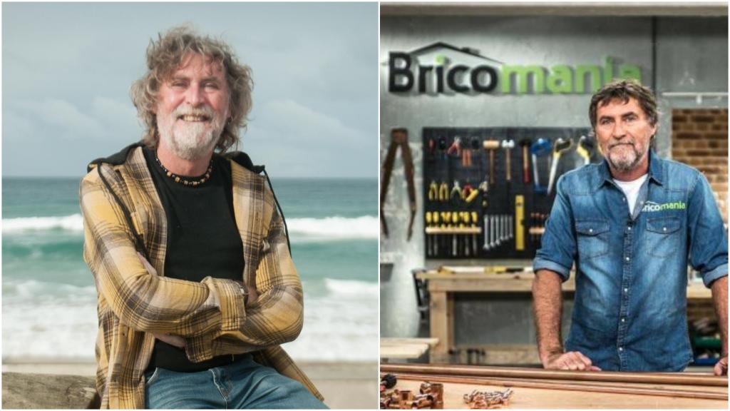 Kristian Pielhoff, presentador de Bricomanía, y en la actualidad y durante la emisión del programa.