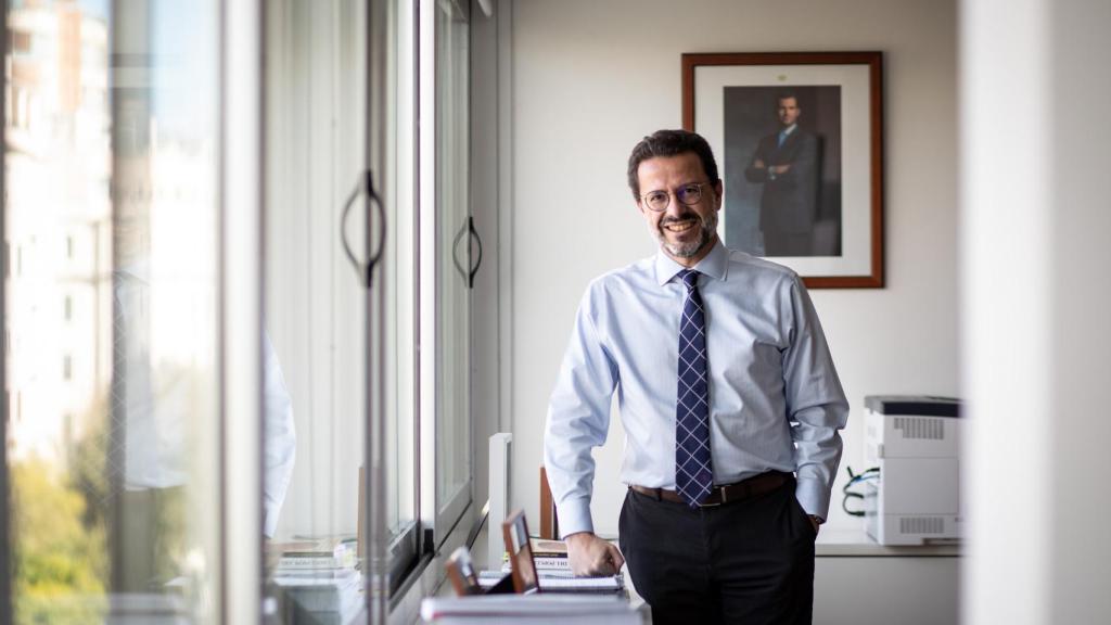 Javier Fernández-Lasquetty, en su despacho.