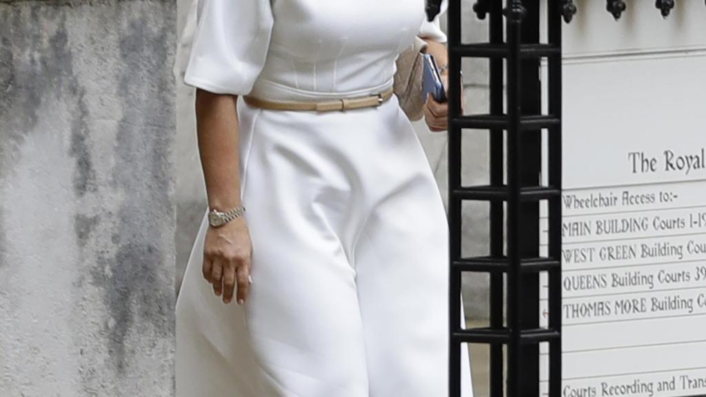 Haya de Jordania tras abandonar la Corte de Londres.