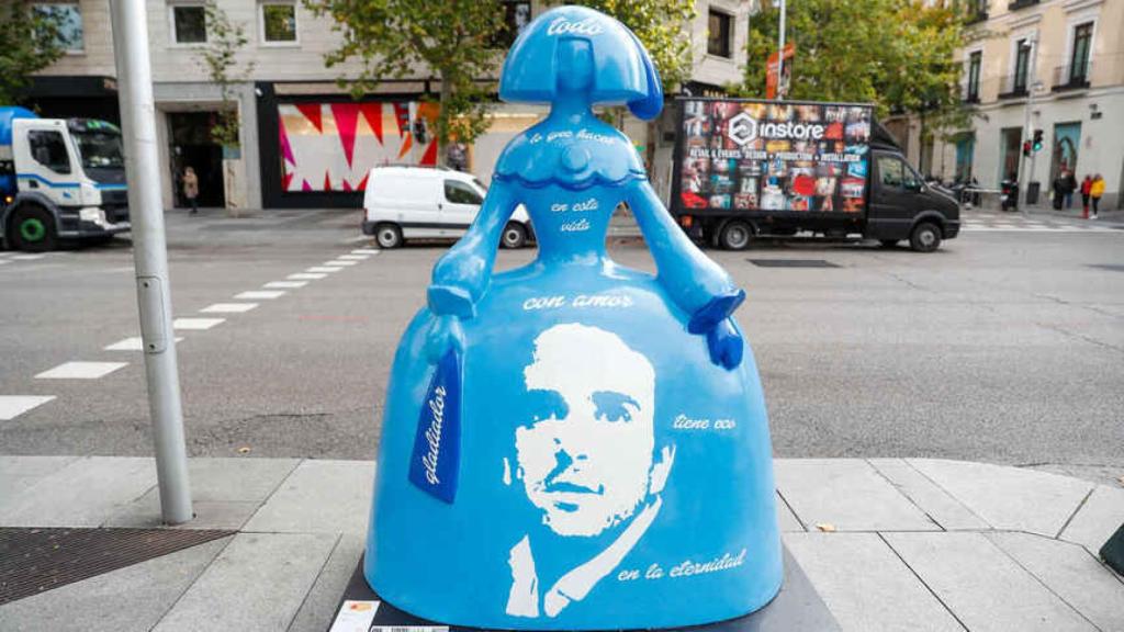 La Menina dedicada a la figura de Álex Lequio.