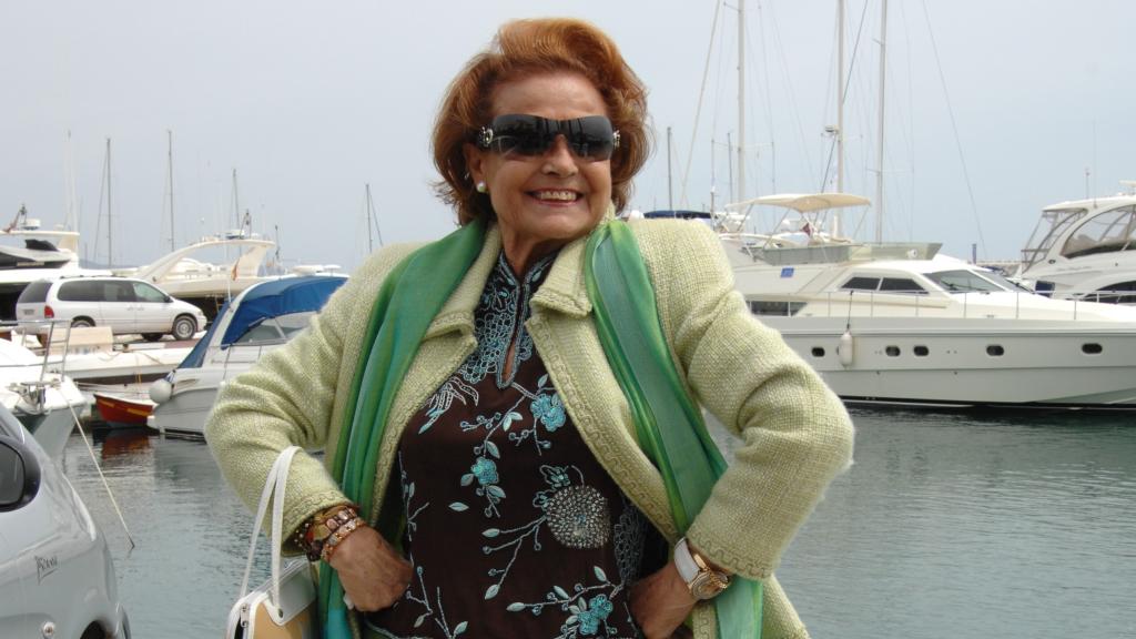 Carmen Sevilla en una de sus últimas apariciones públicas, en marzo de 2010.