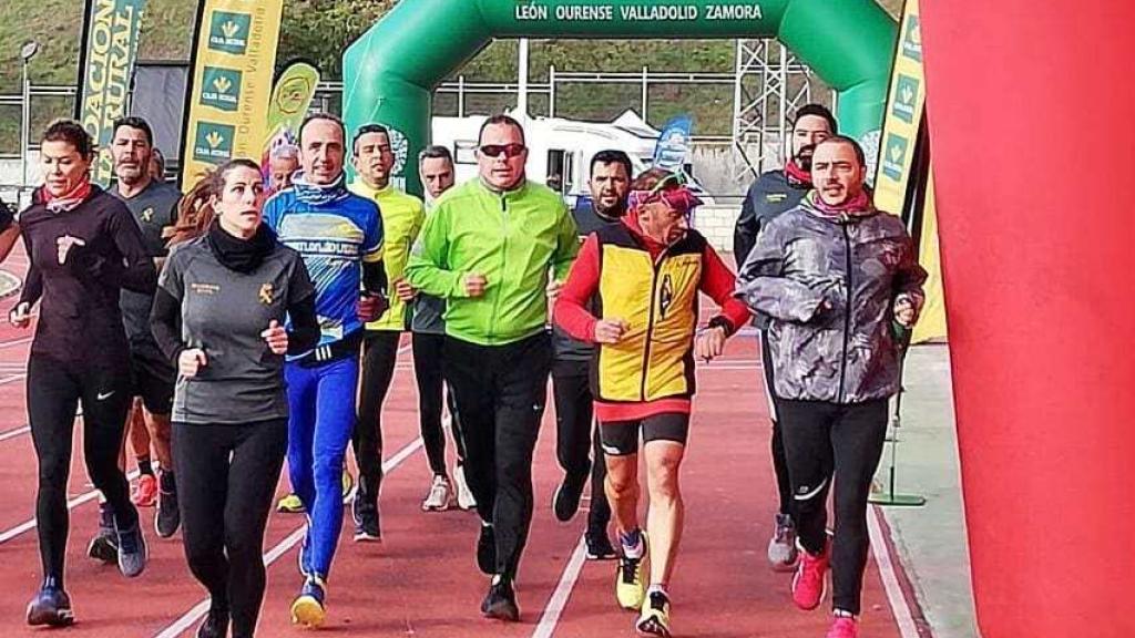 Gaspar Cadenas durante la prueba